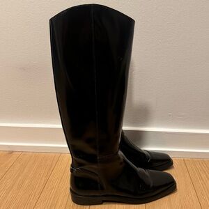 Sam Edelman Black To the Knee Riding Boots